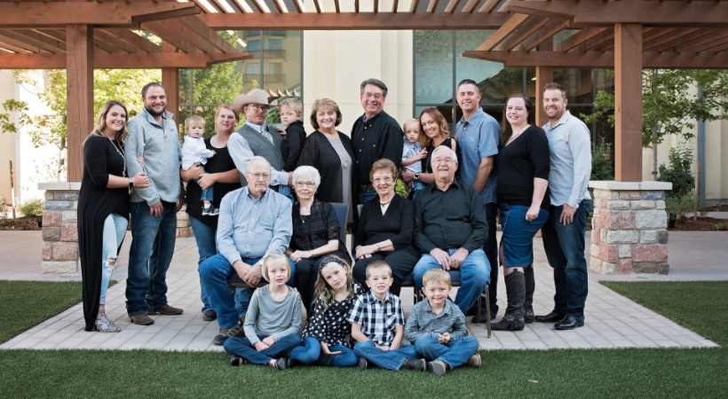 Jerry Sonnenberg and family